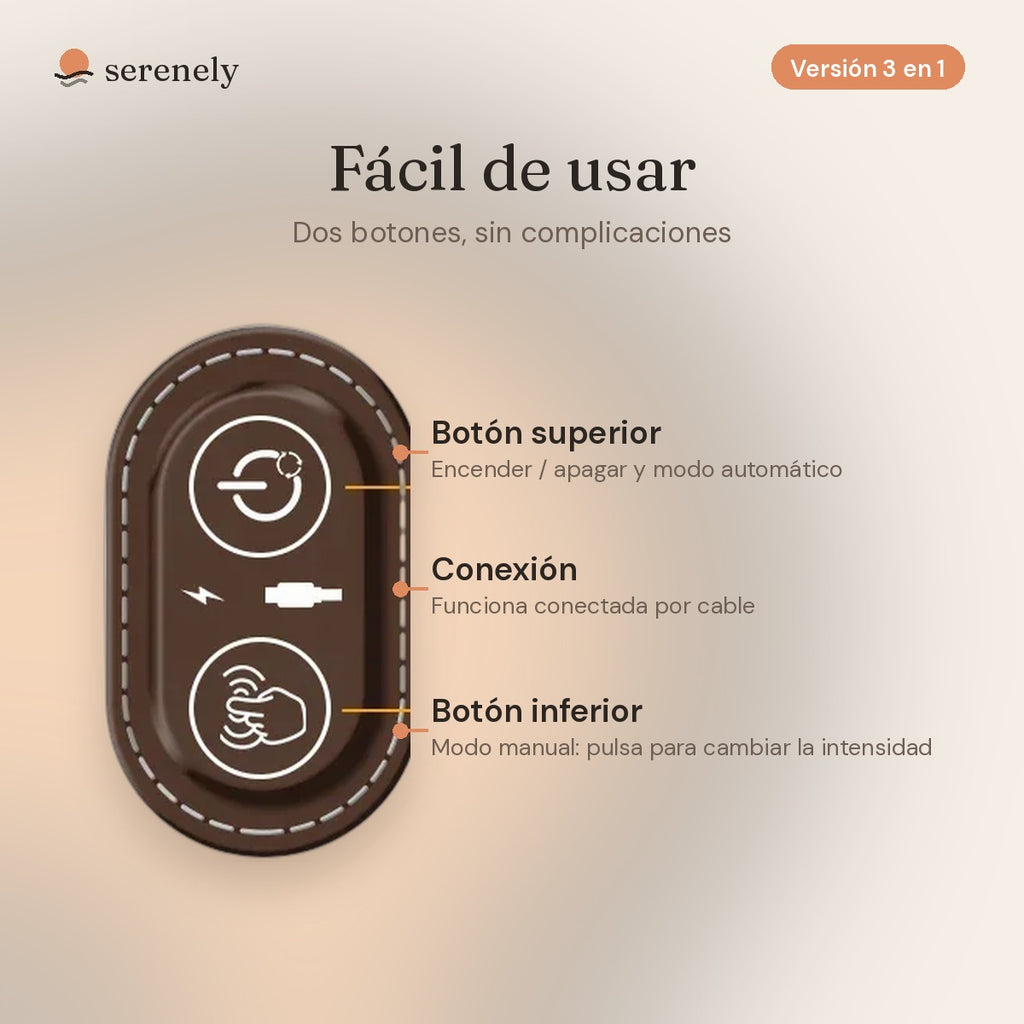 Mando de la versión 3 en 1