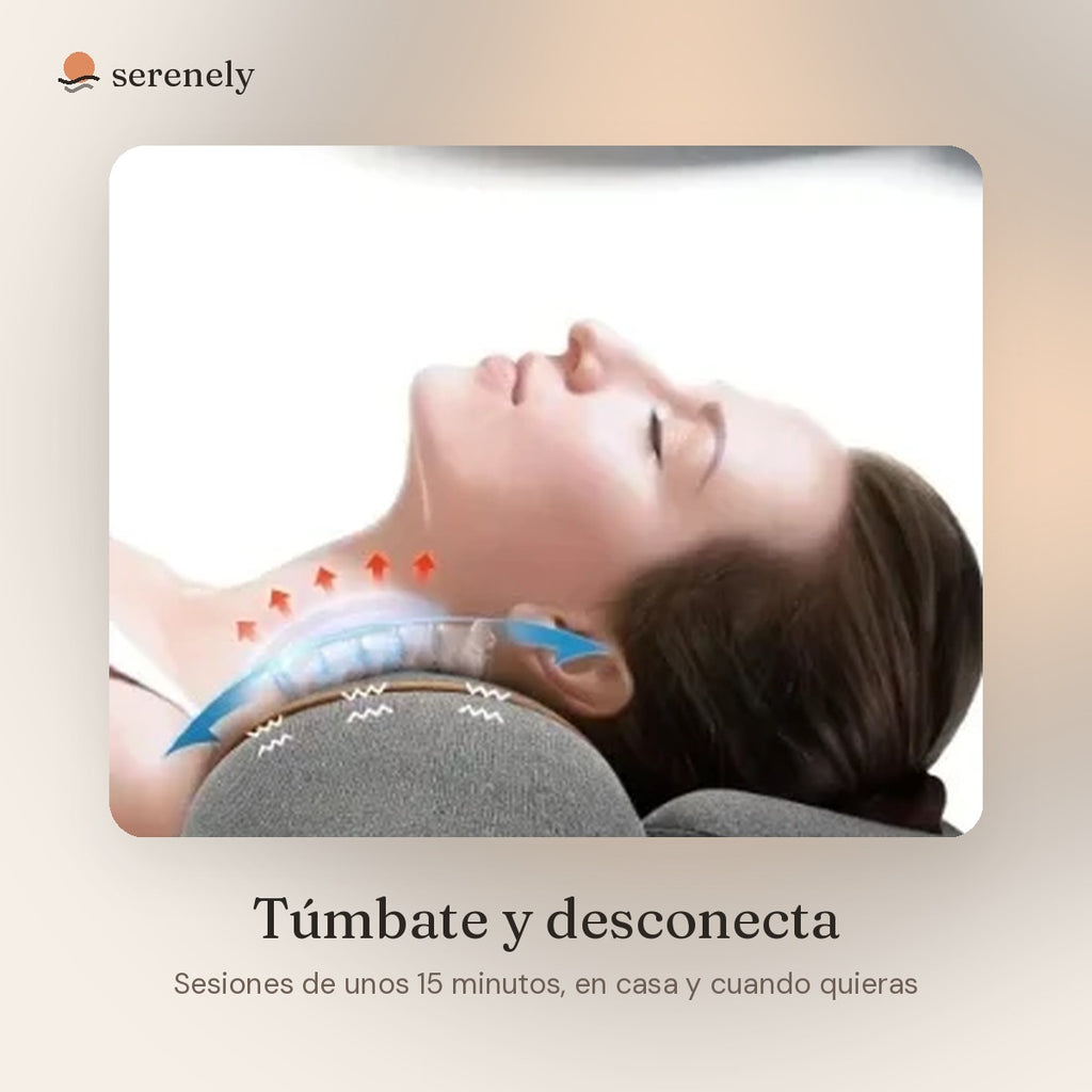 Túmbate y desconecta con el estiramiento suave